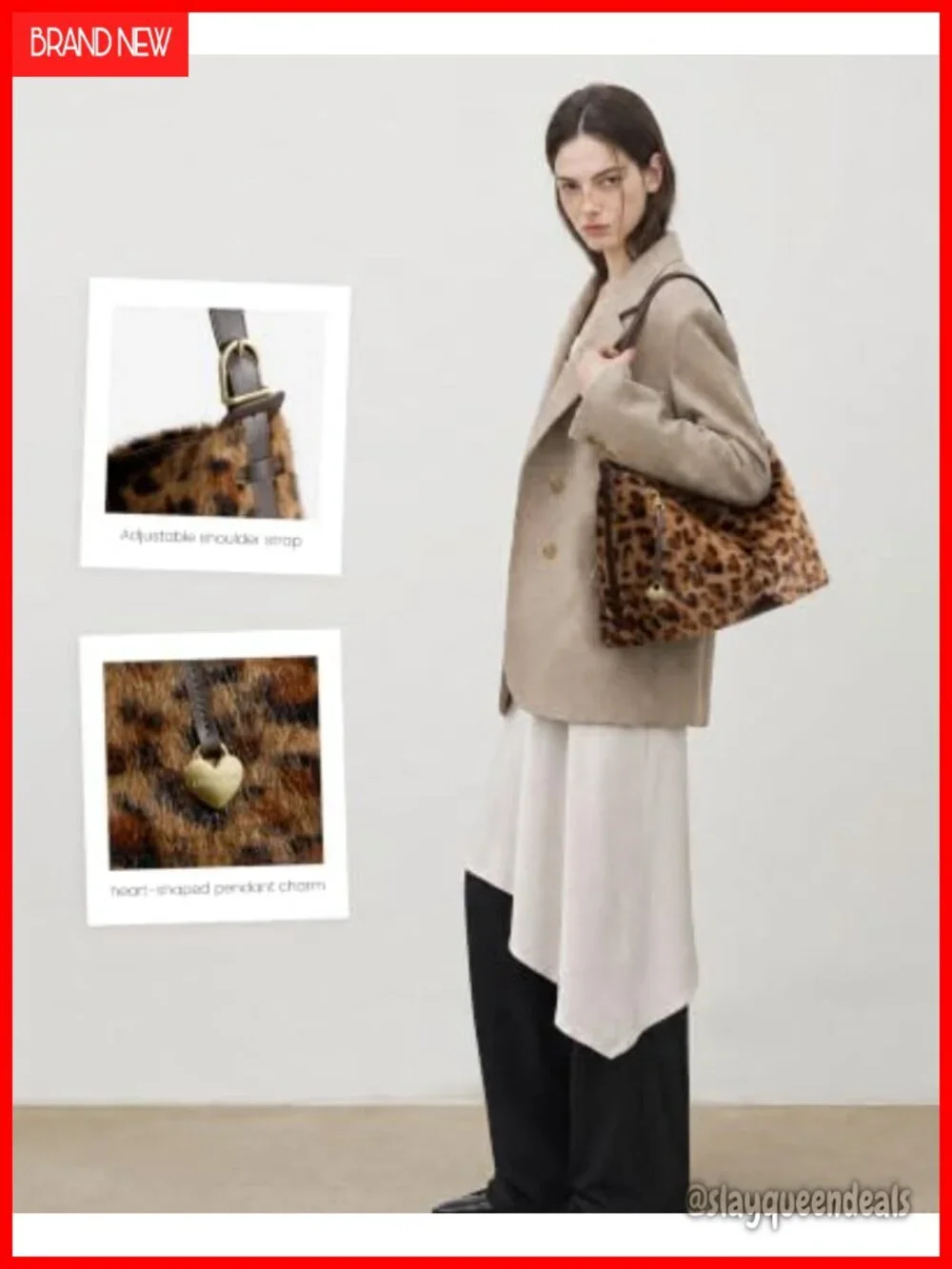 Faux Leather Hobo Bag Tote Handbag for Women